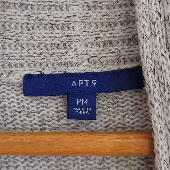 Apt 9 Women's Cardigan | Gray | size PM - Picture 4 of 7